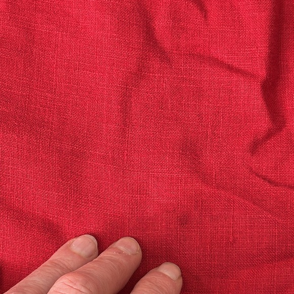 Flax Red Sleeveless Tank Top Classic Design - Picture 9 of 12